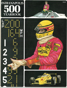 CARL HUNGNESS - THE INDIANAPOLIS 500 YEARBOOK 1984